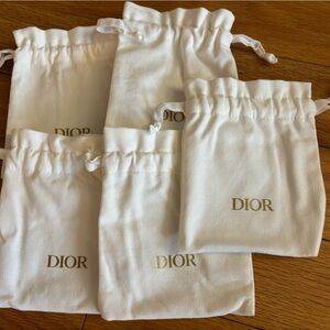 Dior small pouch- set of 5
